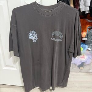 Darc Sport Wolves Graphic Men's Shirt - Gray